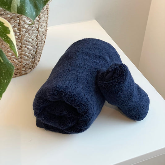 Håndklæde - Midnight Blue - Lille